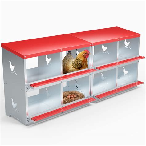 metal nesting boxes tractor supply|wall mounted chicken nesting boxes.